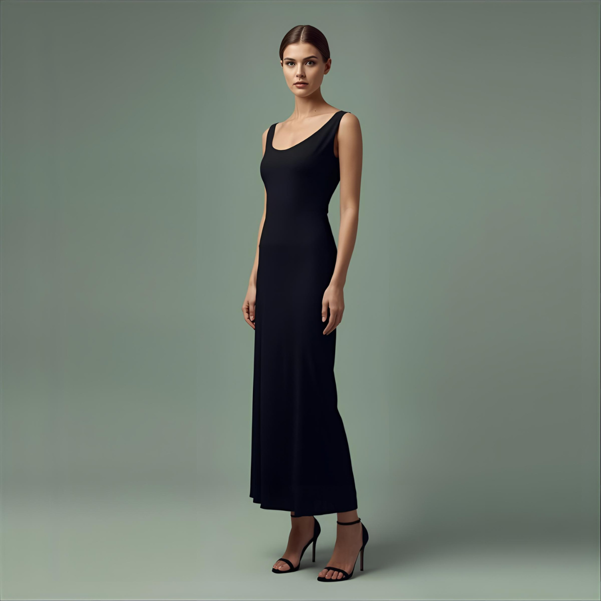 NOIRÉVA | Black Elegant Stylish Dress