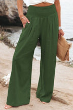 Chic Stretch Palazzo Pants for Women