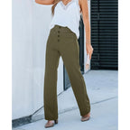 Versatile High-Waisted Stretch Pants