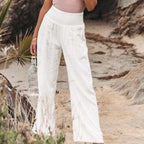 Women's Relaxed Wide-Leg Trousers