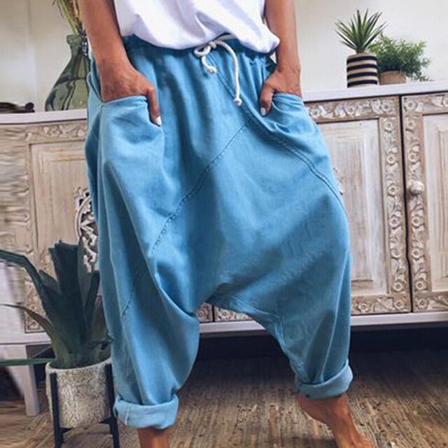 Women's Harem Pants in Bohemian Style